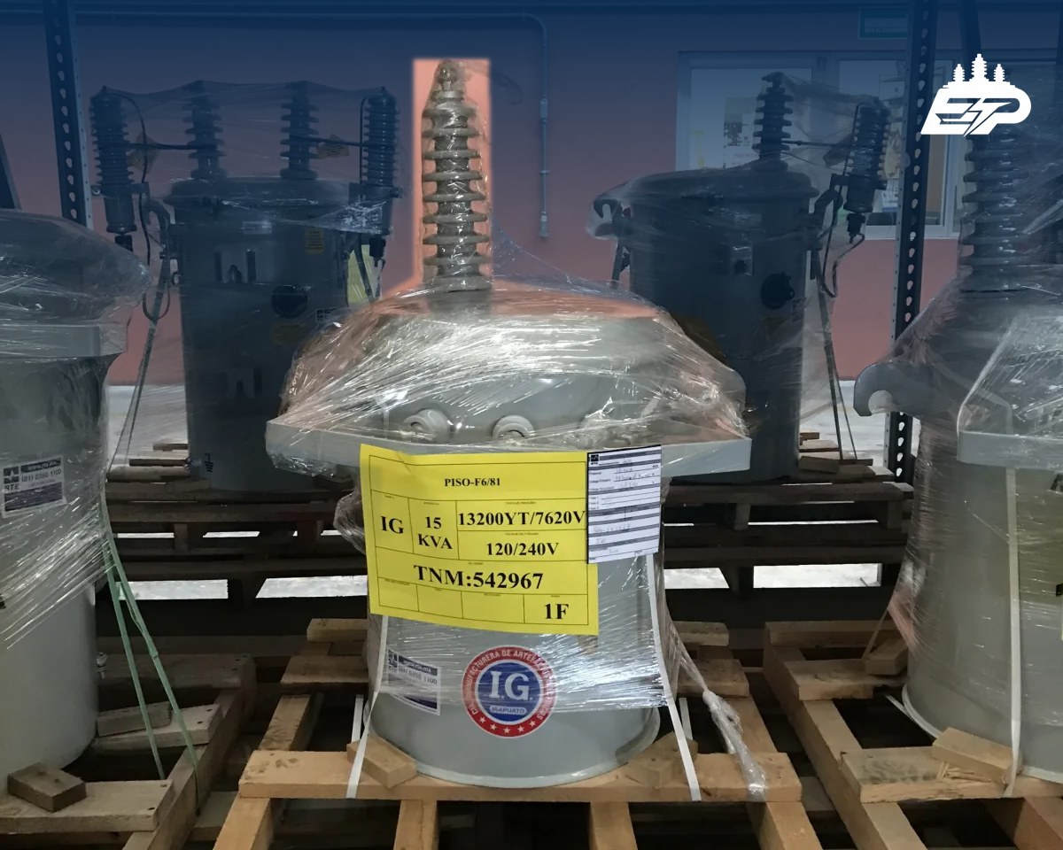 Transformador Tipo Poste Monofasico Ig 15 KVA 13200YT/7620V